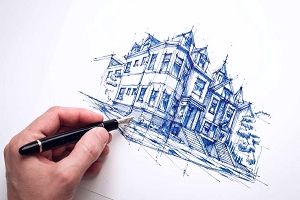 изобразительное творчество архитектора